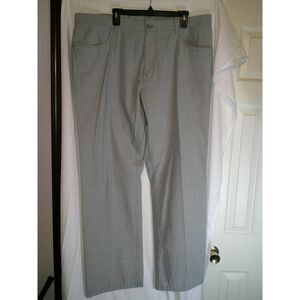 Men's Ashworth Gray Gingham Style Golf‎ Pants 42x32